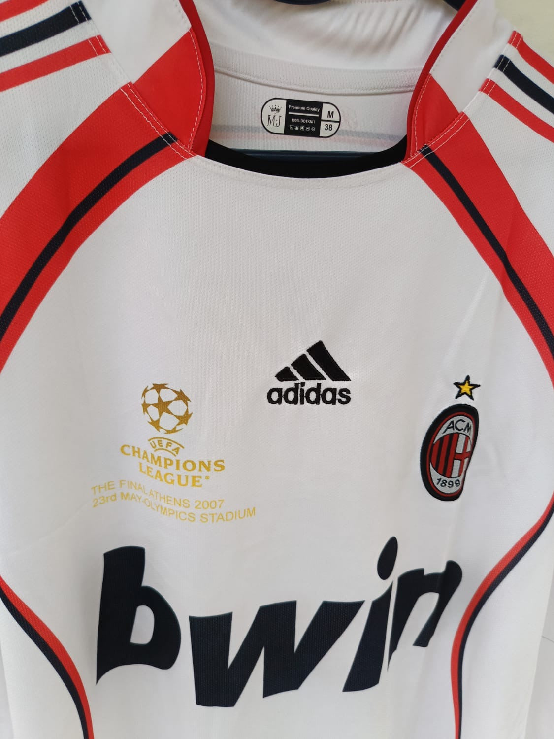 KAKA AC MILAN 2006/2007 AWAY FULL SLEEV EMBROIDERY