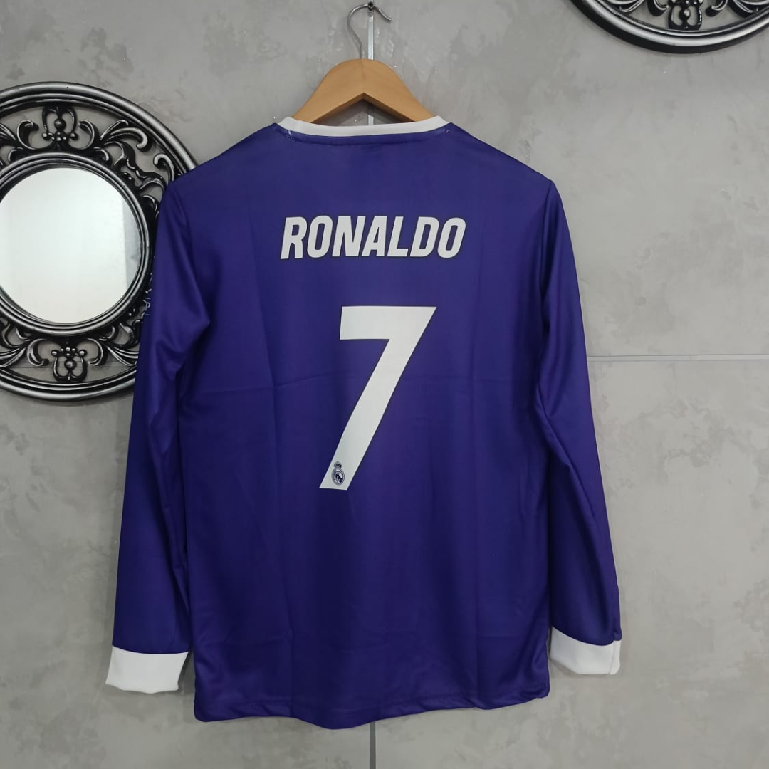 Ronaldo Real Madrid Purple Jersey