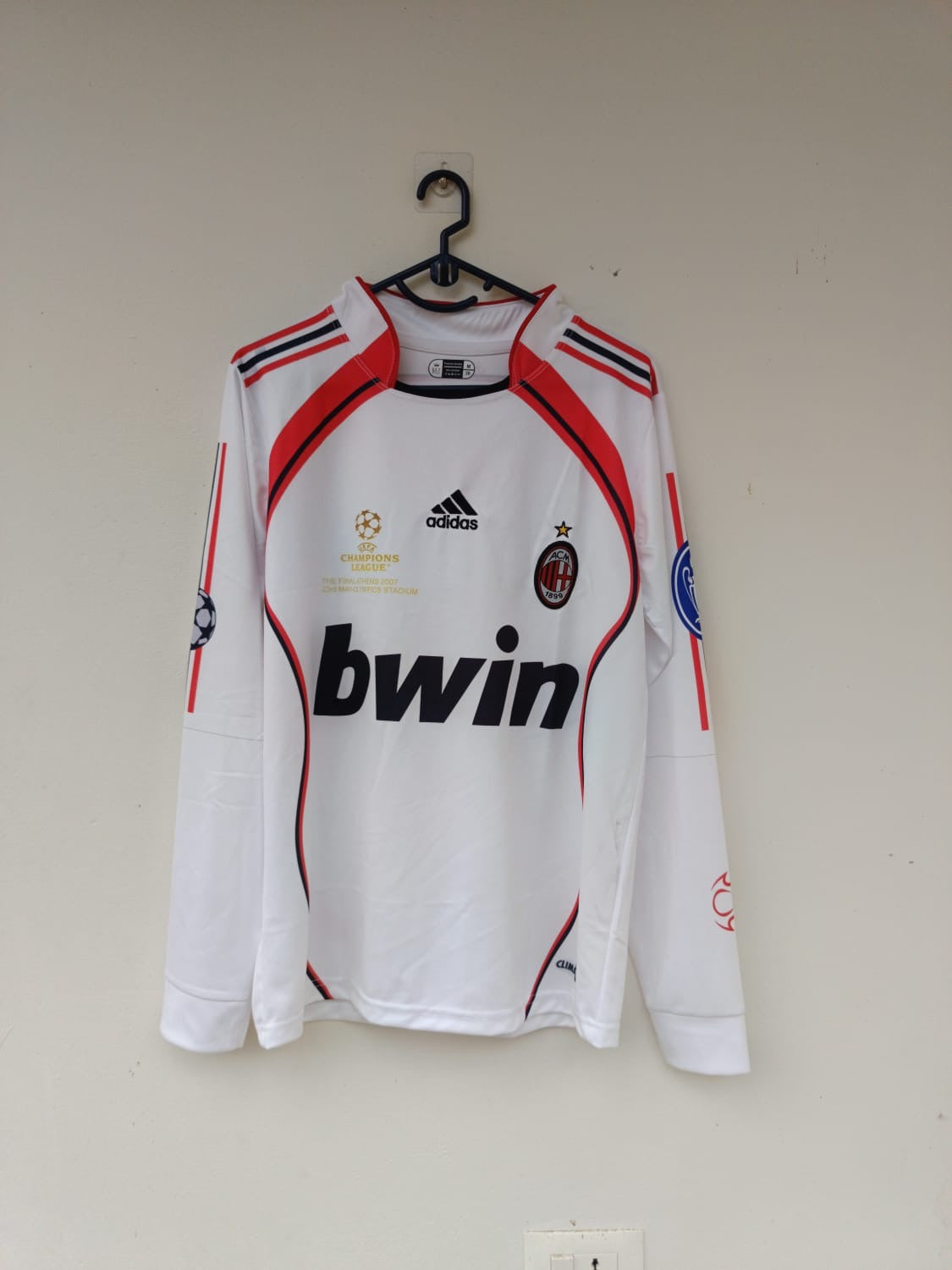 KAKA AC MILAN 2006/2007 AWAY FULL SLEEV EMBROIDERY