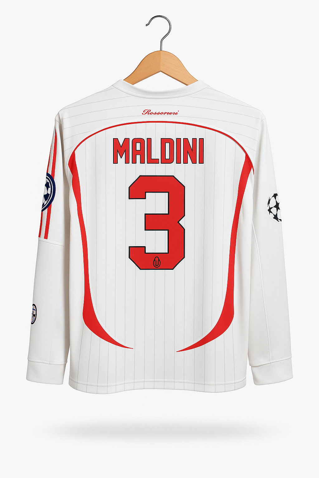 AC MILAN 2006-07 AWAY JERSEY MALDINI