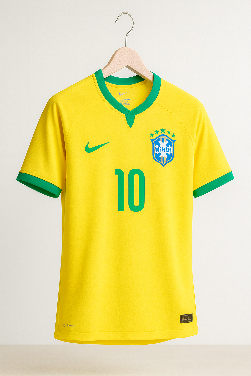 WORLD CUP EDITION NEYMAR BRAZIL JERSEY EMBROIDERY