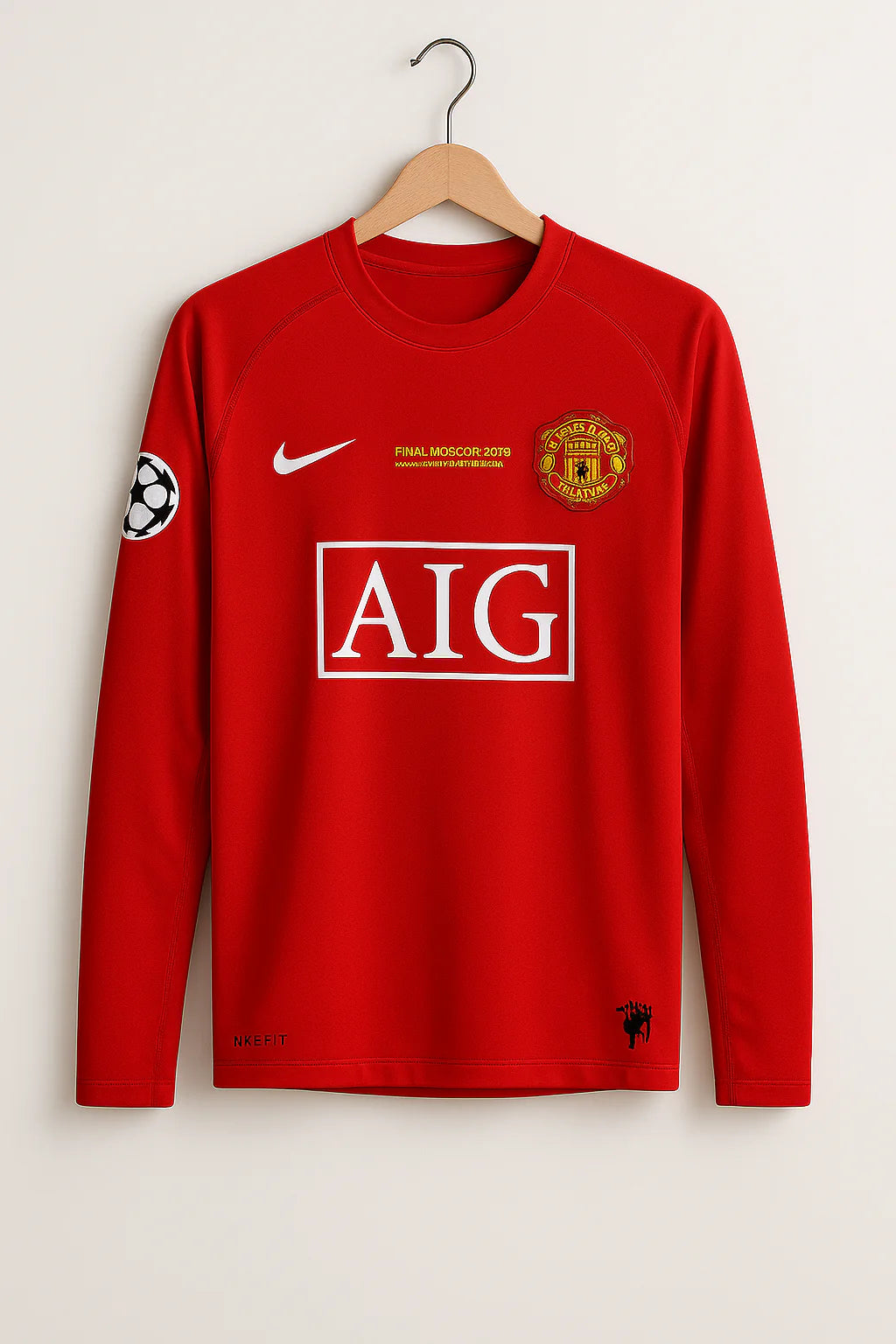 RONALDO MAN UNITED FULL SLEEV EMBROIDERY