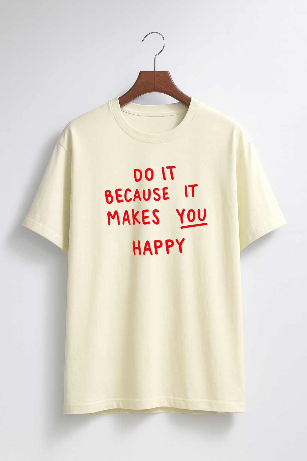 Do It Because It Makes You Happy – T-Shirt