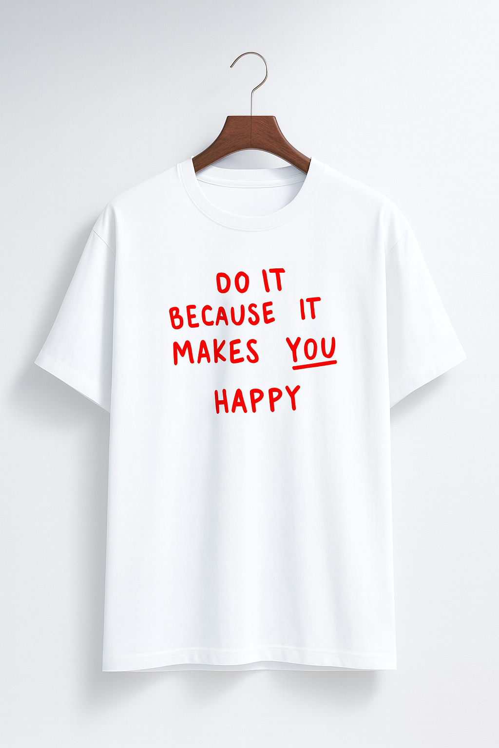 Do It Because It Makes You Happy – T-Shirt