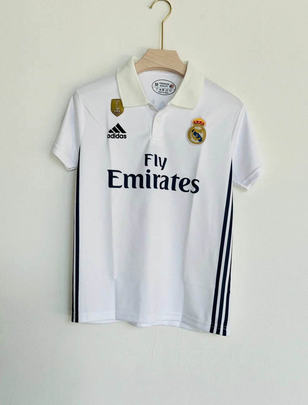 REAL MADRID 2016-17 HOME KIT RONALDO POLO EMBROIDERY