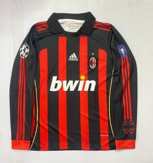 AC MILAN HOME KIT MALDINI FULLSLEEV EMBROIDERY