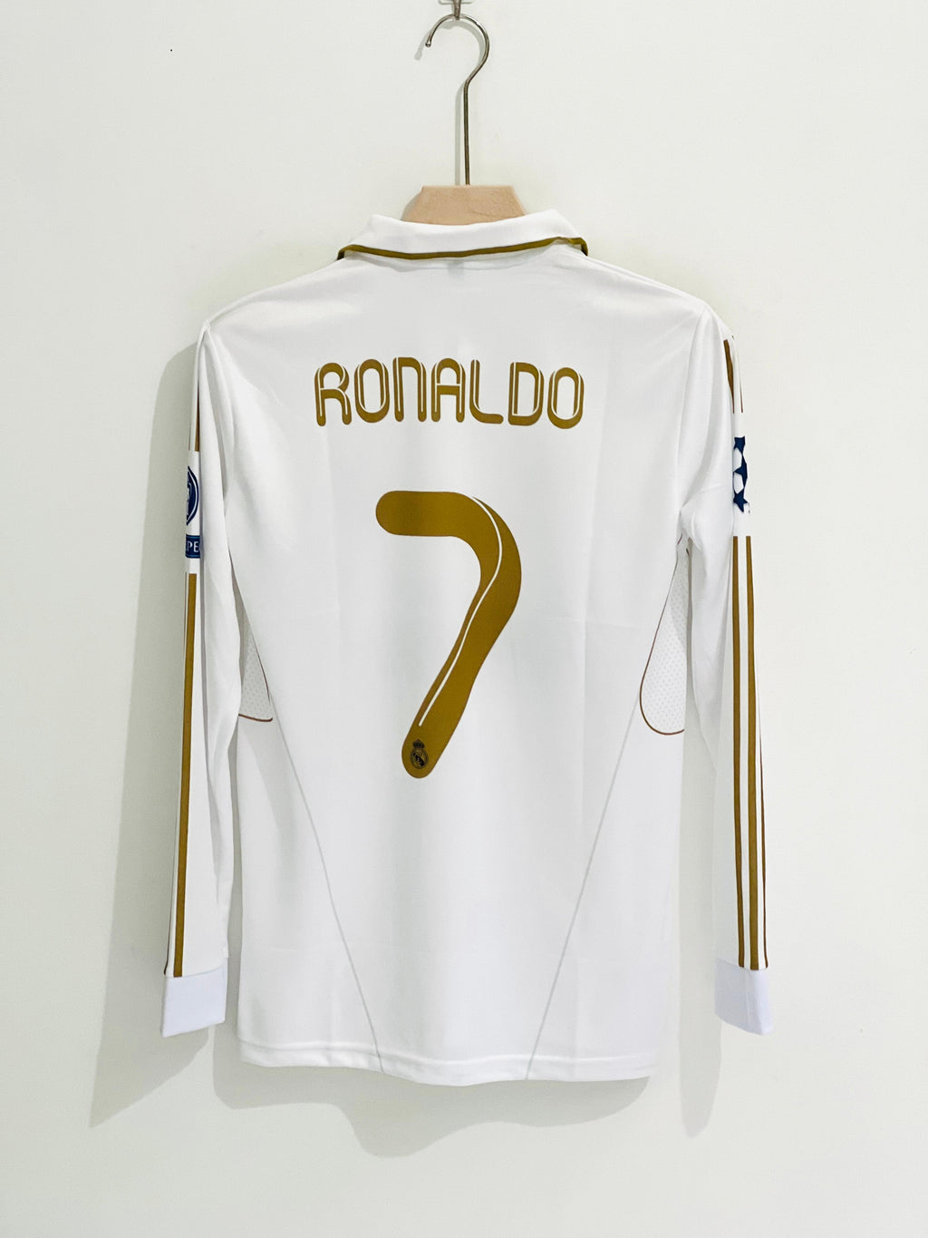 RONALDO REAL MADRID 2012 HOME KIT FULL SLEEVE