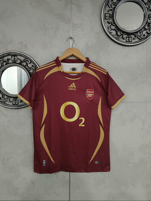 Arsenal 2005/06 Thierry Henry Commemorative Jersey – Burgundy