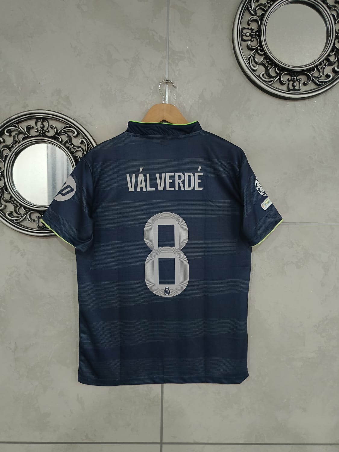 Real Madrid Valverde #8 Jersey (Away Edition)