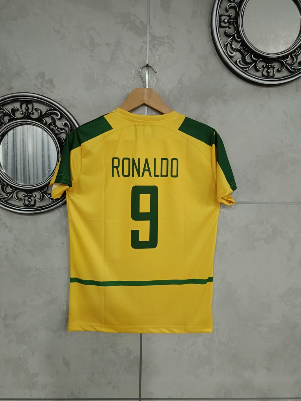 Brazil Ronaldo #9 Jersey