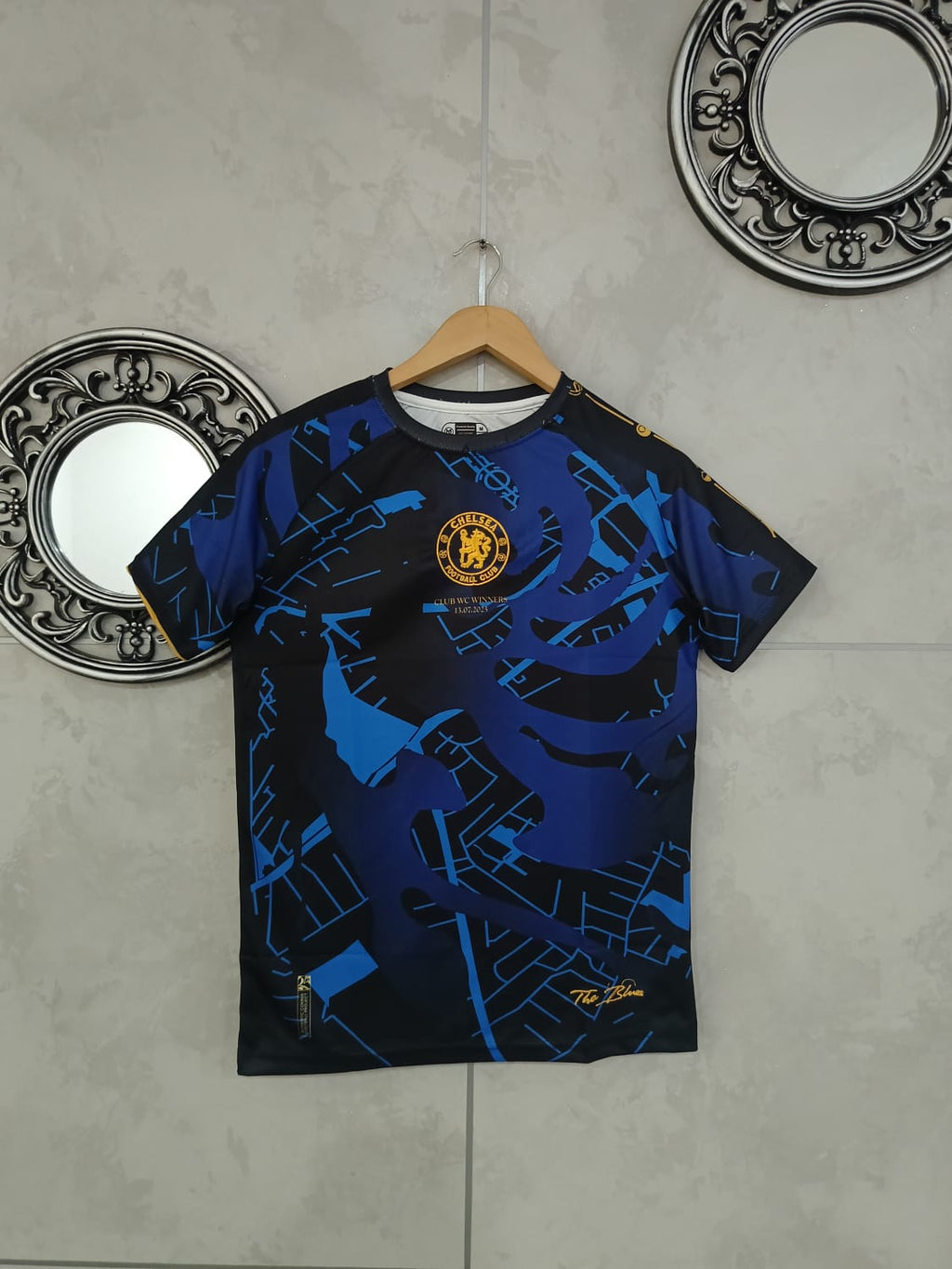 Chelsea FC Abstract Map Jersey