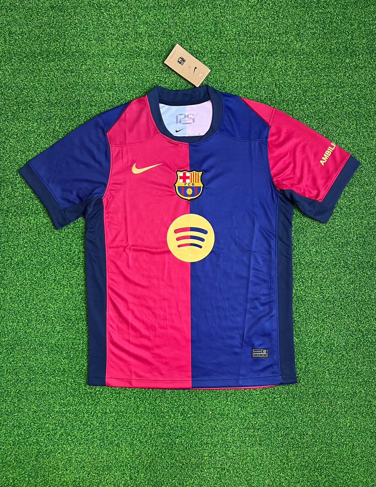 FC Barcelona – Half Red/Half Blue Fan Jersey (Spotify)