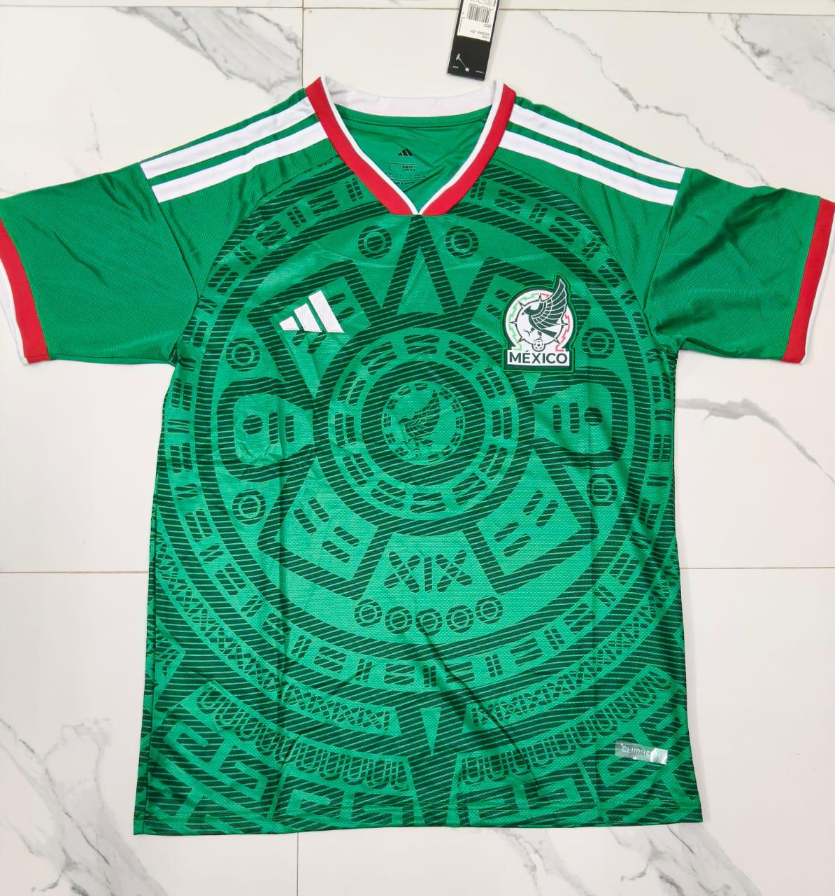 Mexico – Green National Team Style (Aztec Pattern)