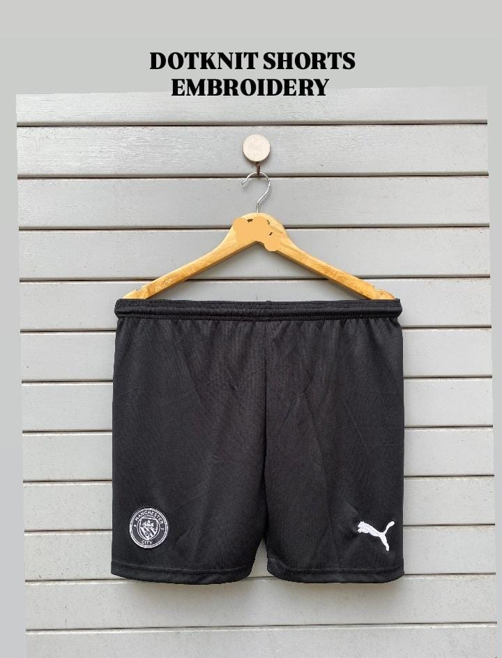 Manchester City Dotknit Football Shorts
