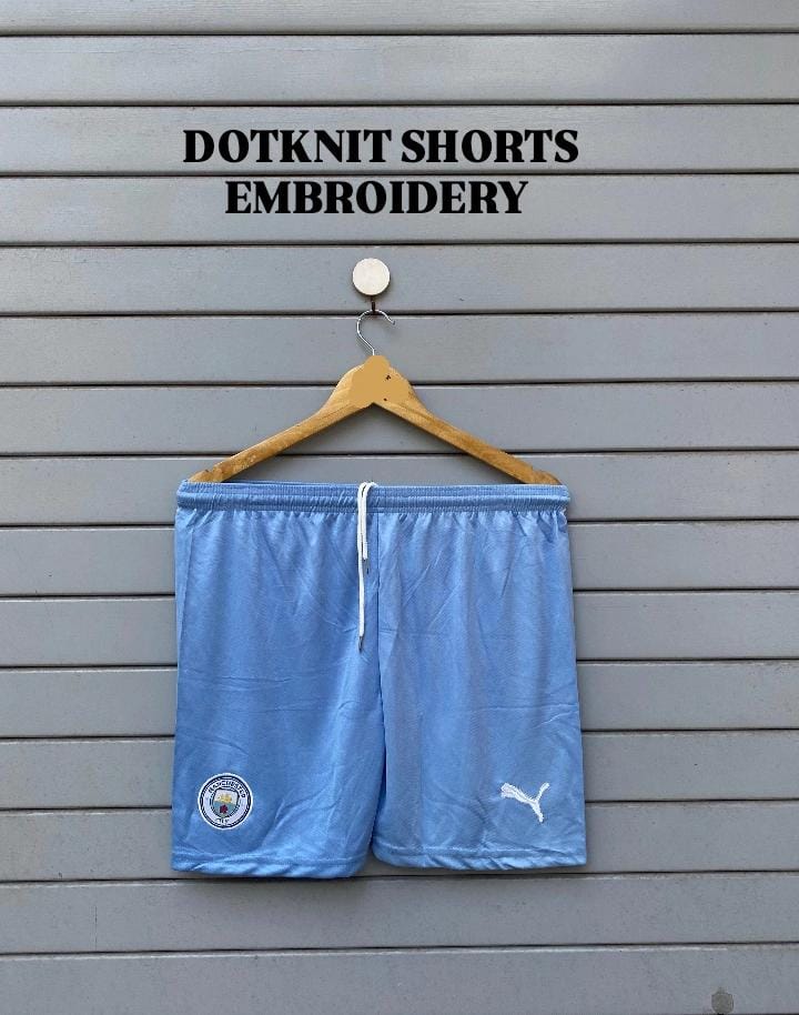 Manchester City Dotknit Football Shorts