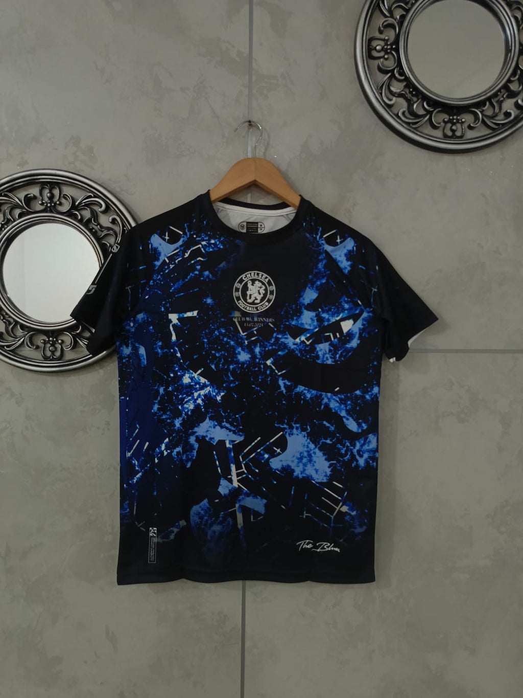 Chelsea Blue Abstract Special Edition Jersey – The Blues (Ice Cold 10)