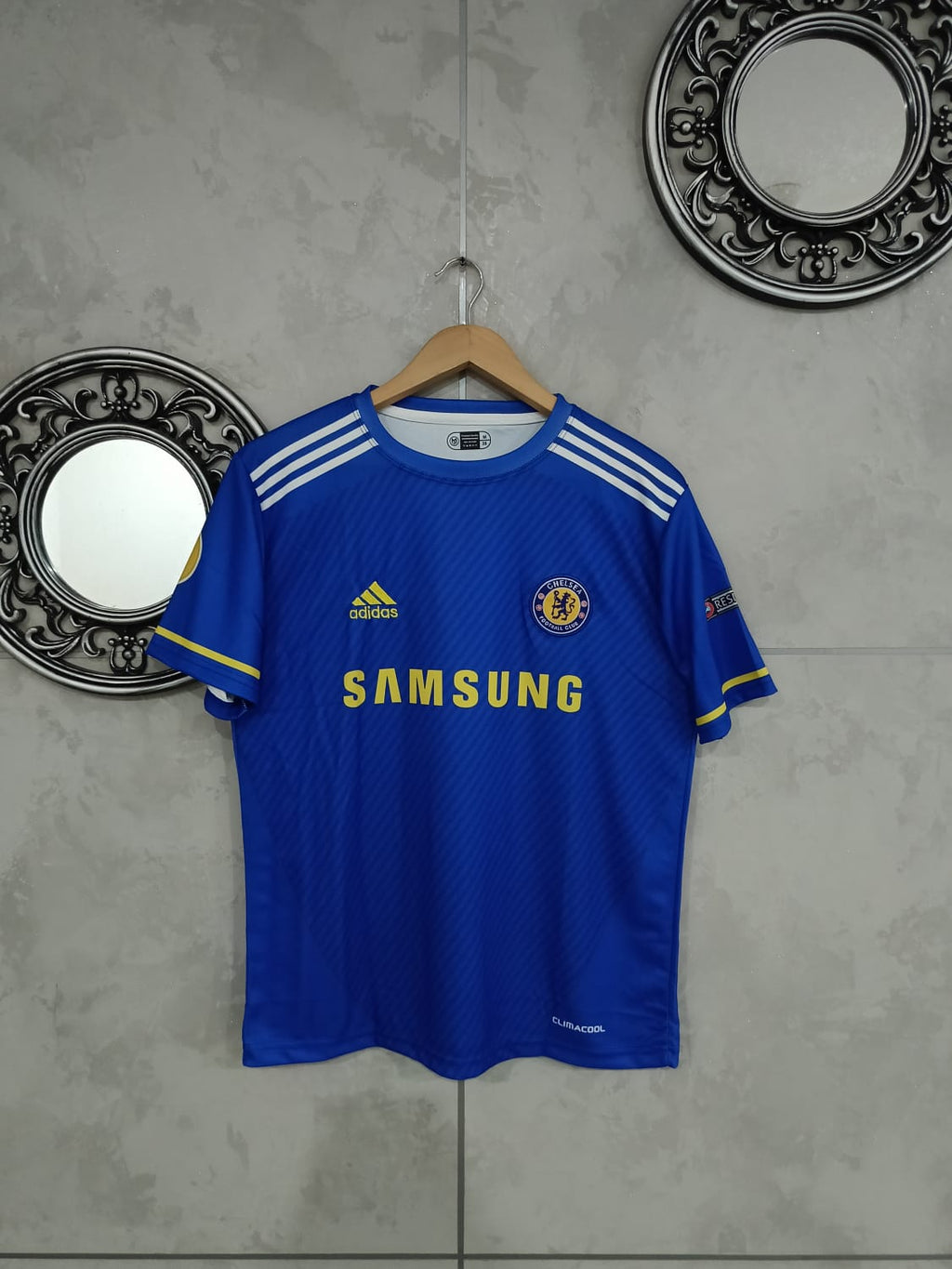 Chelsea Classic Blue Home Jersey – Hazard 17 (Samsung / Right To Play)