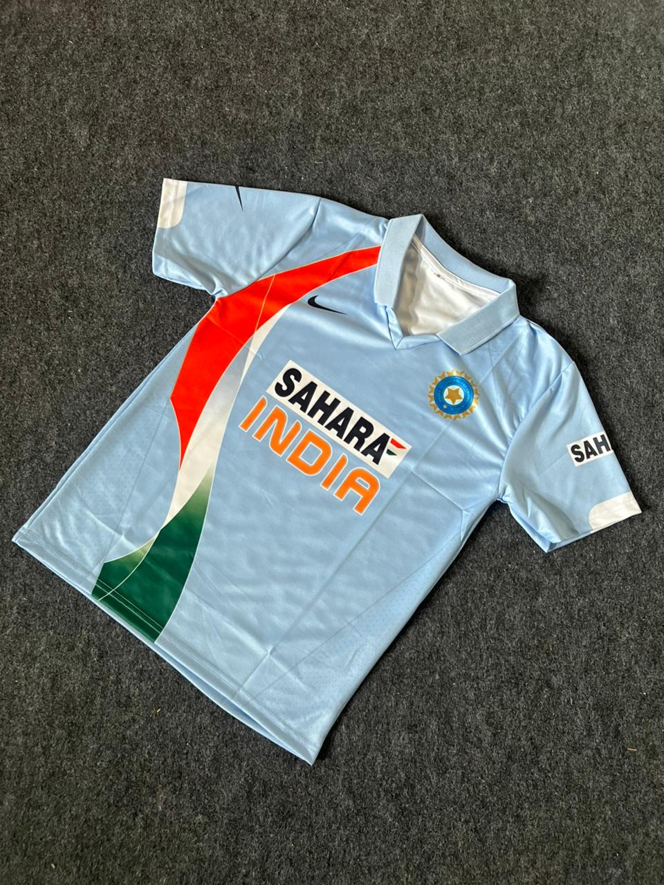 India Cricket Jersey – SAHARA INDIA Classic Throwback Shirt