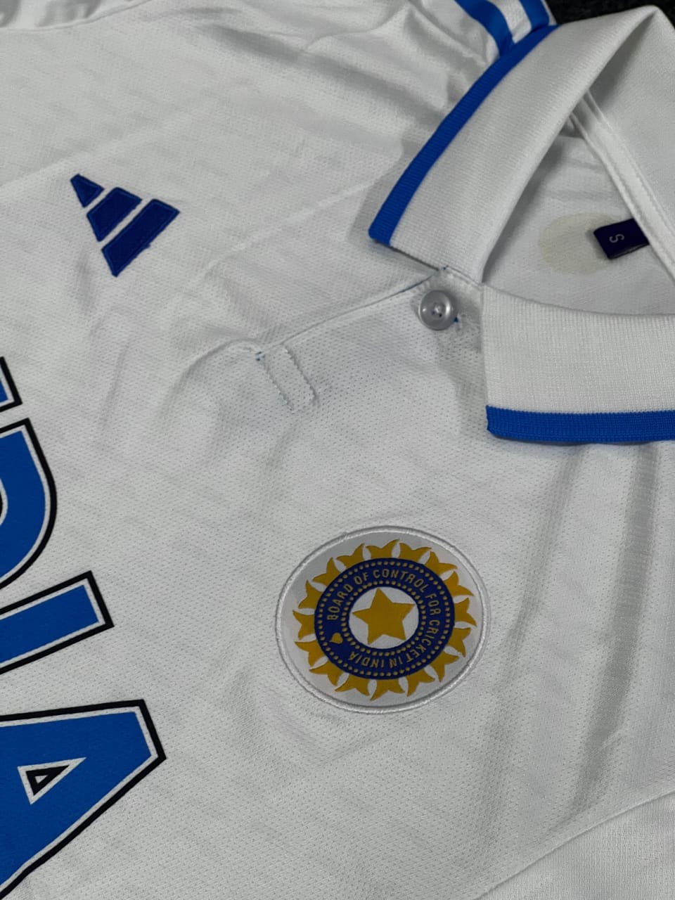 India Test Cricket Jersey White – Premium Player Edition