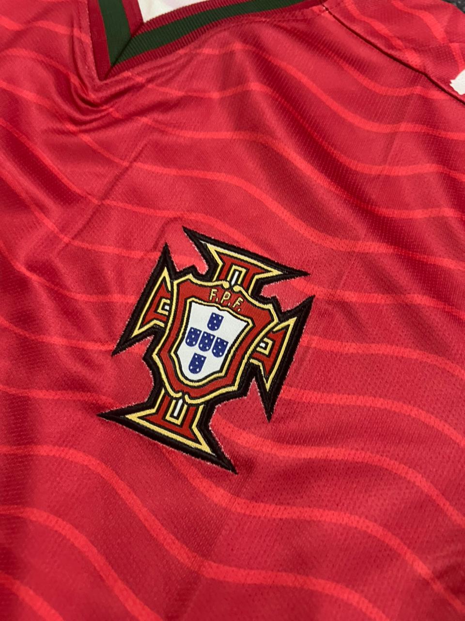 Portugal Red Football Jersey – Premium National Team Edition