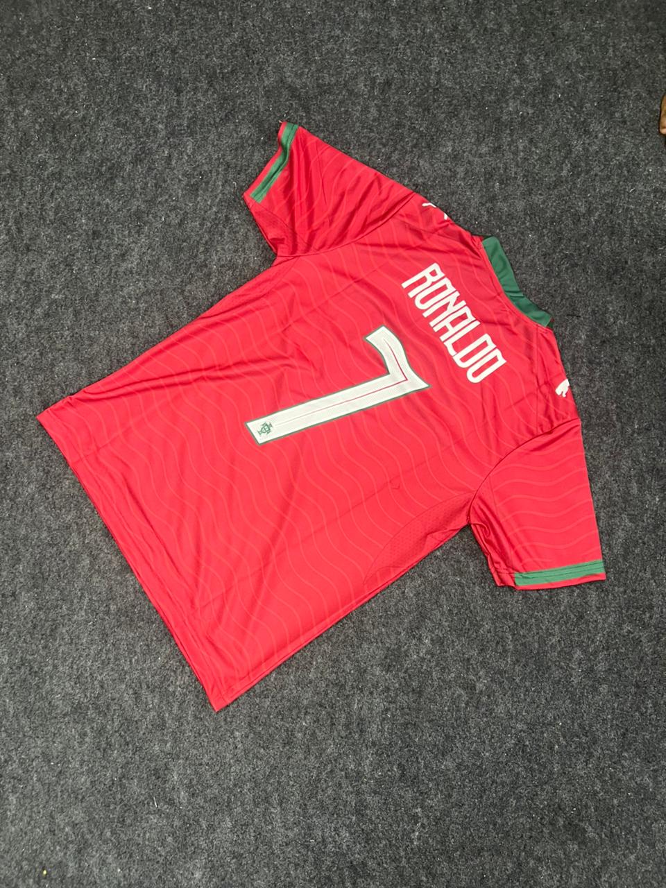 Portugal Red Football Jersey – Premium National Team Edition