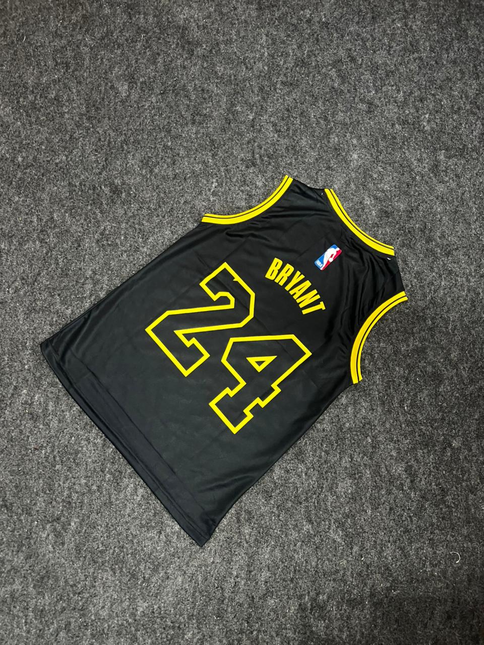 LA Lakers Black Basketball Jersey No.24 – Premium Edition