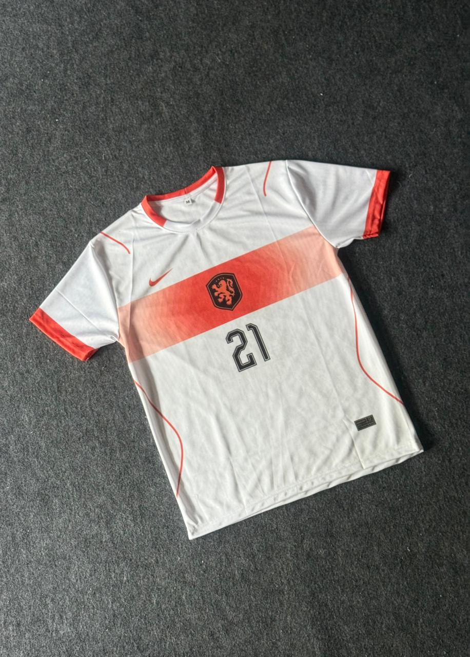 Netherlands Away Jersey 2024 – F. De Jong #21 | Premium Football Jersey