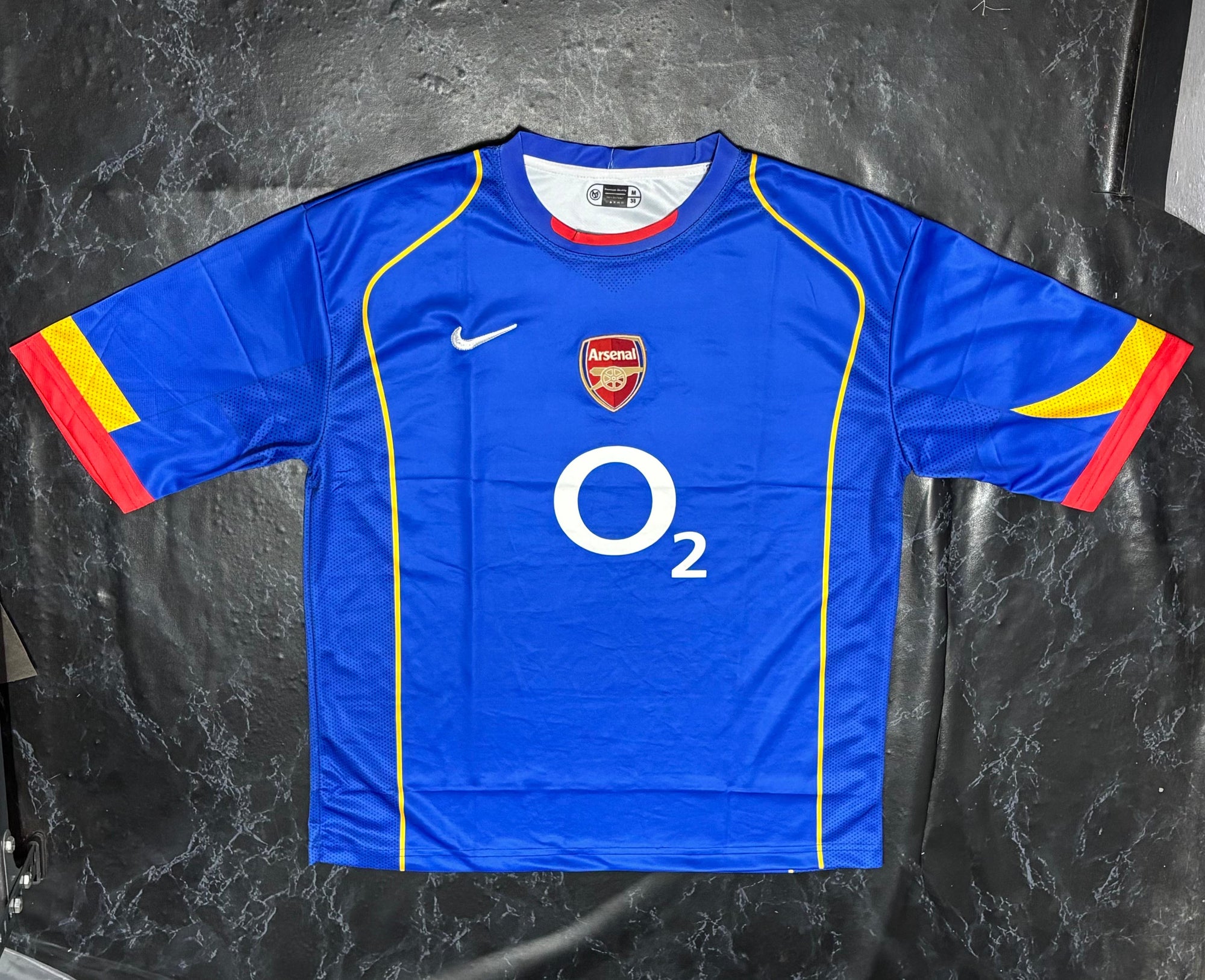 Arsenal Blue O2 Retro Fan Jersey