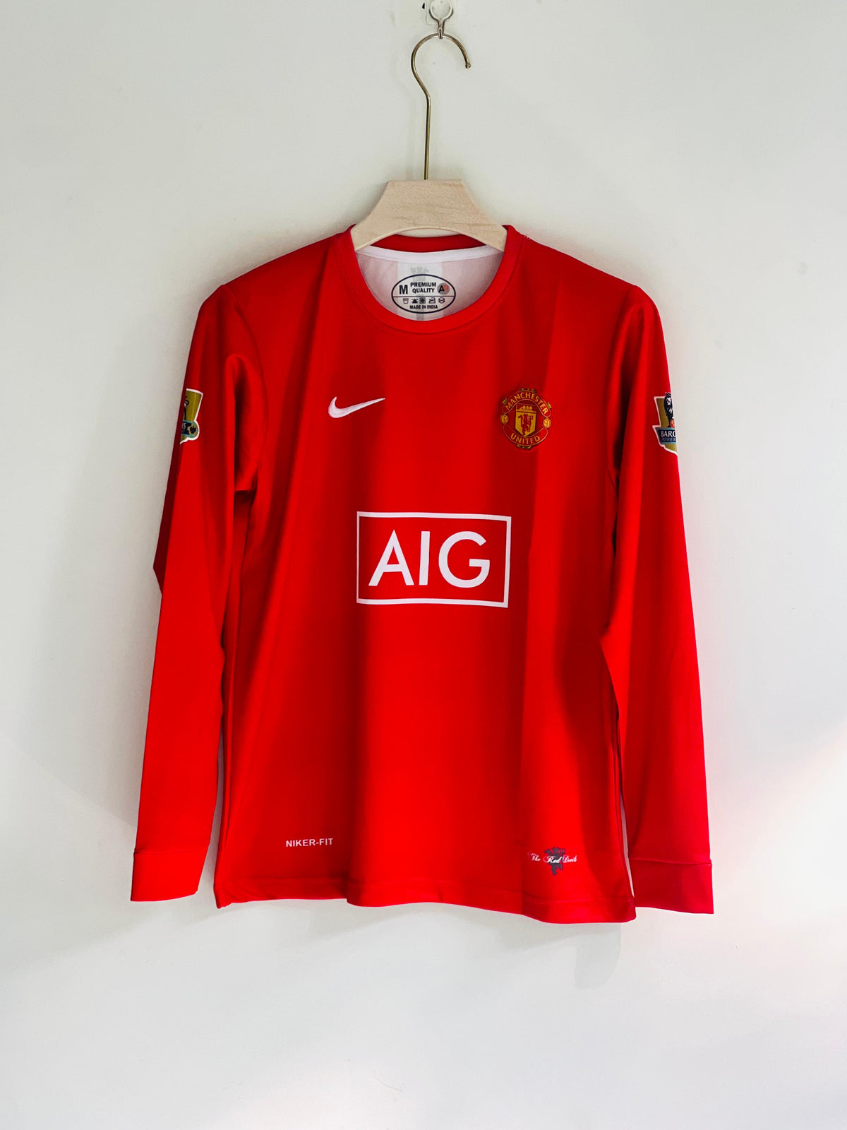 RONALDO MAN UNITED FULL SLEEV EMBROIDERY