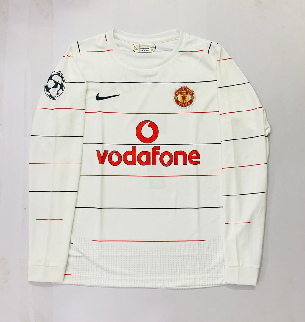 RONALDO MAN UNITED 05-06 THIRD FULL SLEEVE KIT