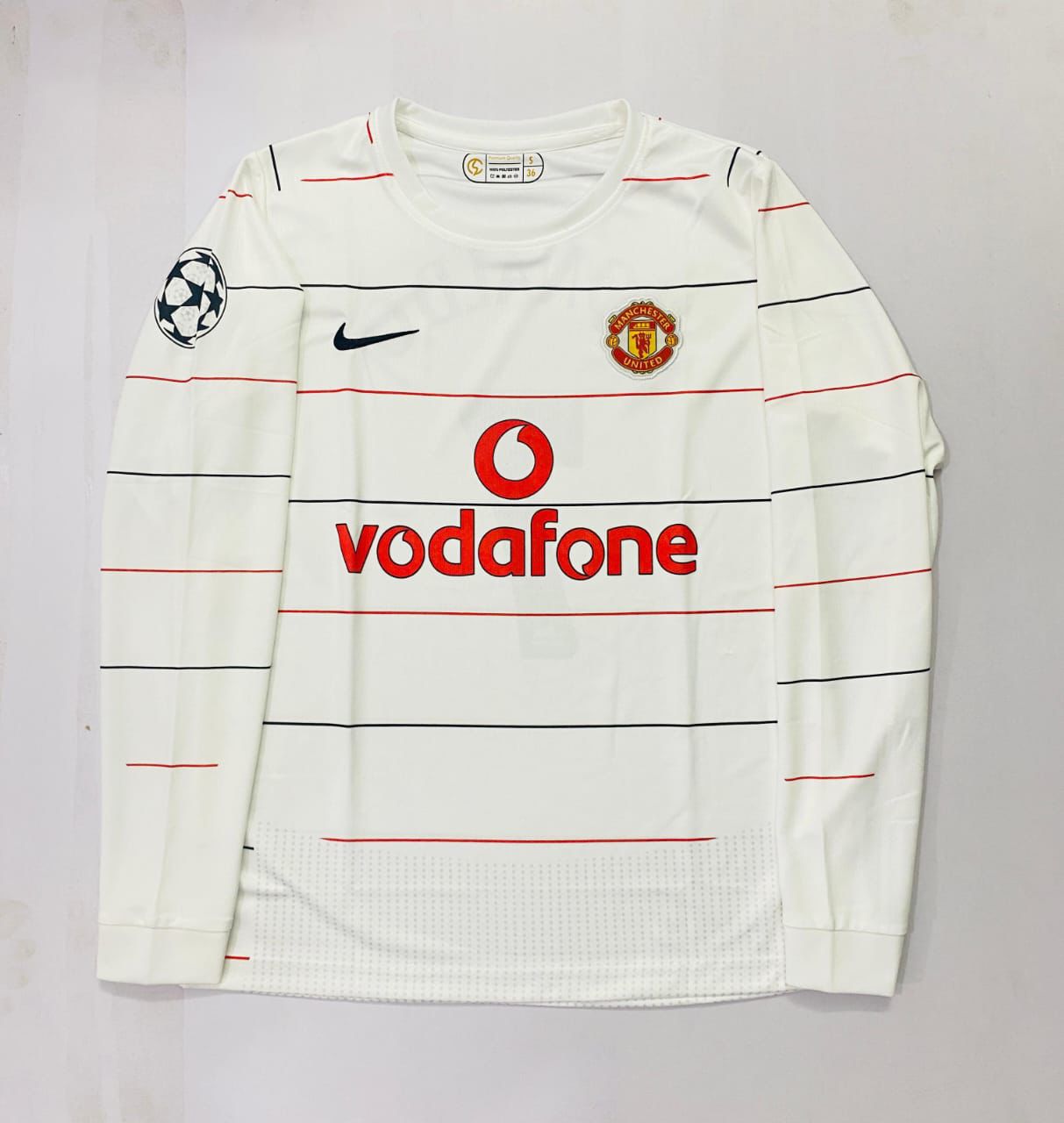 RONALDO MAN UNITED 05-06 THIRD FULL SLEEVE KIT