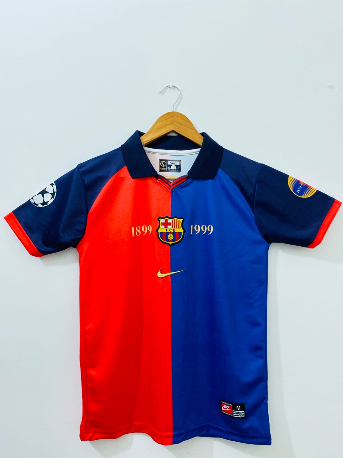 RIVALDO BARCELONA HOME KIT POLO EMBROIDERY