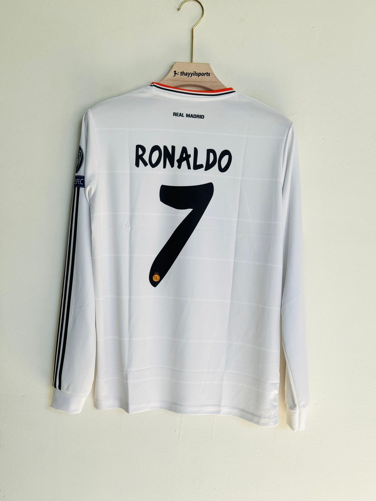 RONALDO REAL MADRID 13-14 HOME FULL SLEEVE KIT