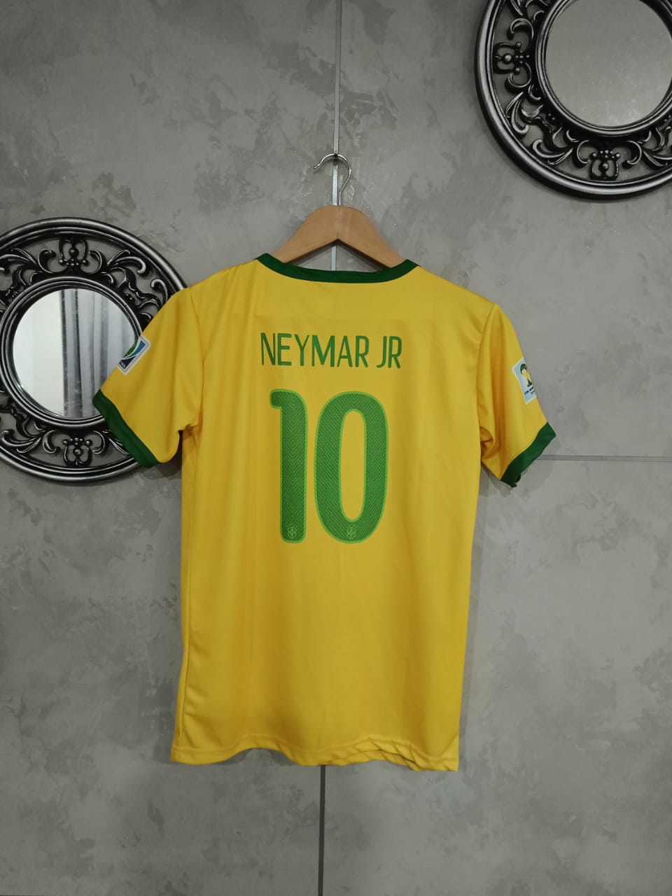 NEYMAR BRAZIL 2014 HOME KIT