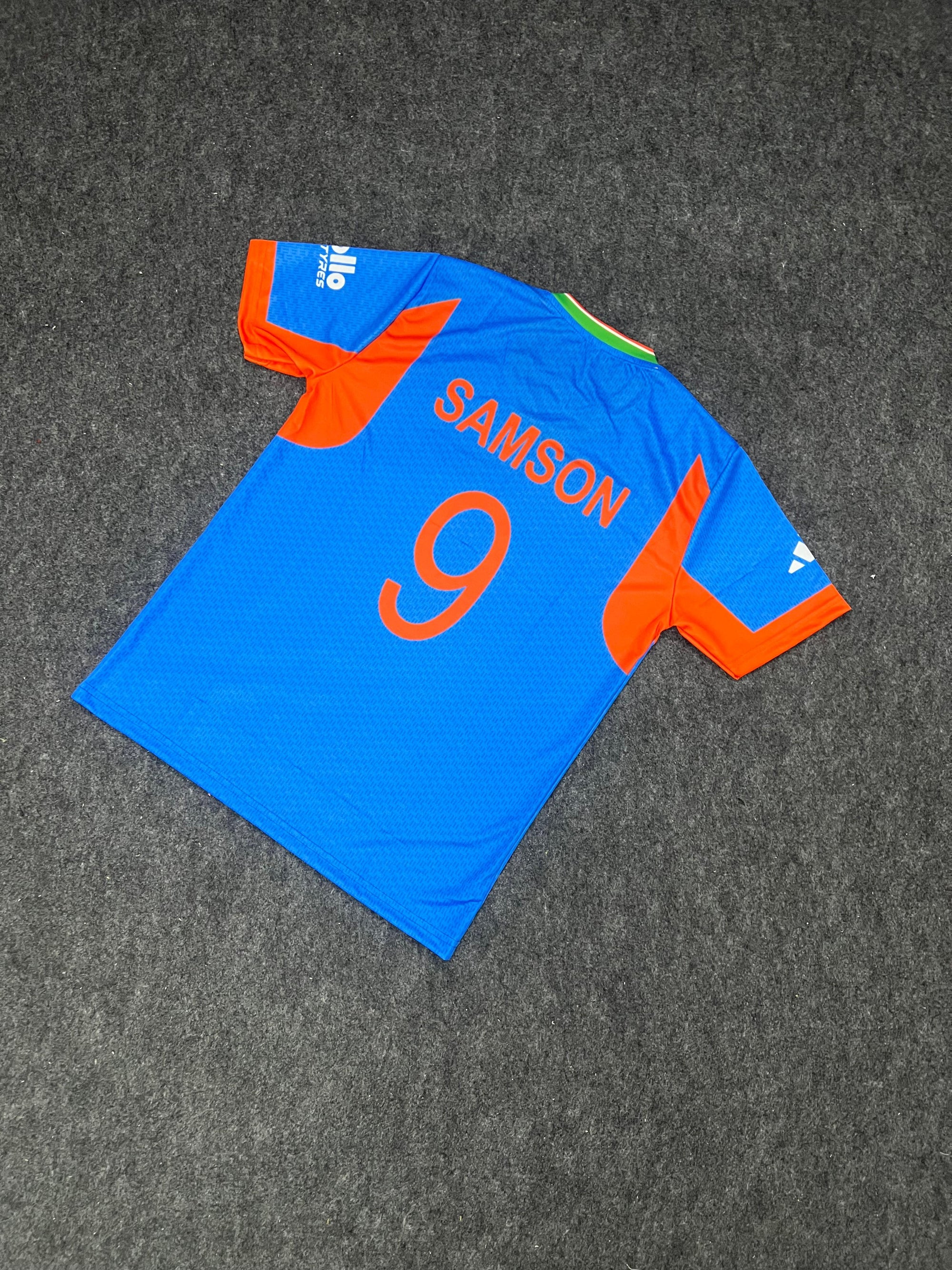India Blue Cricket Jersey (Custom Name & Number) | Dry-Fit Fan Edition | Unisex
