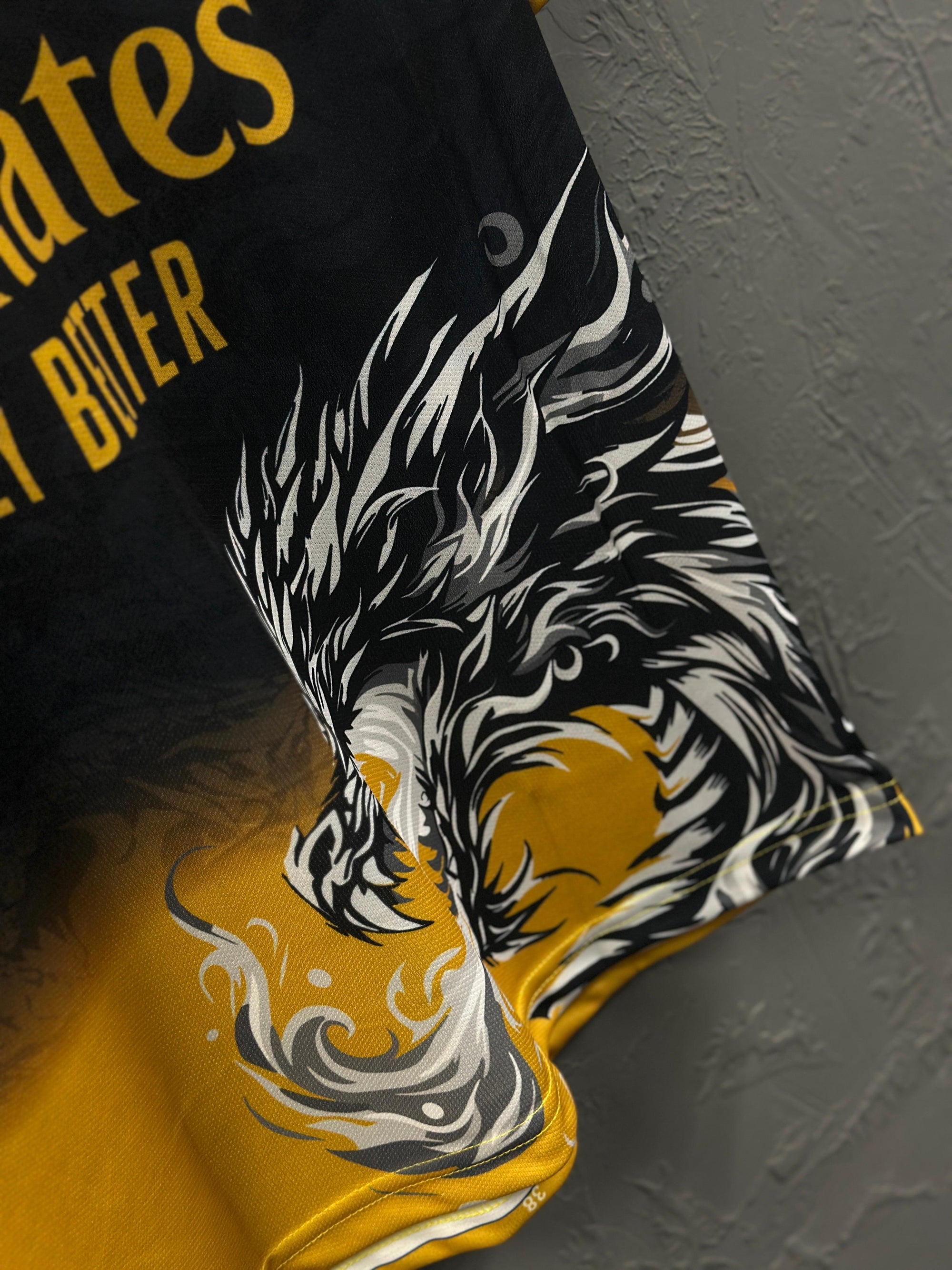 Black & Gold Real Madrid Dragon Jersey