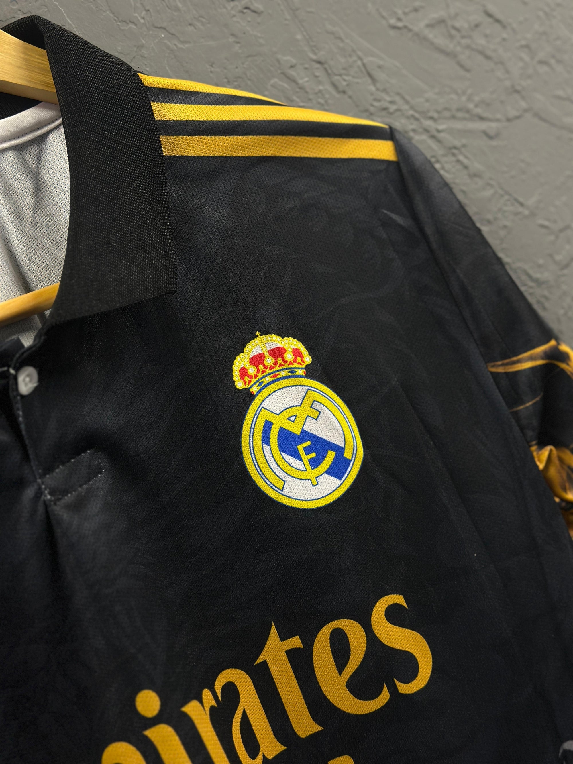 Black & Gold Real Madrid Dragon Jersey