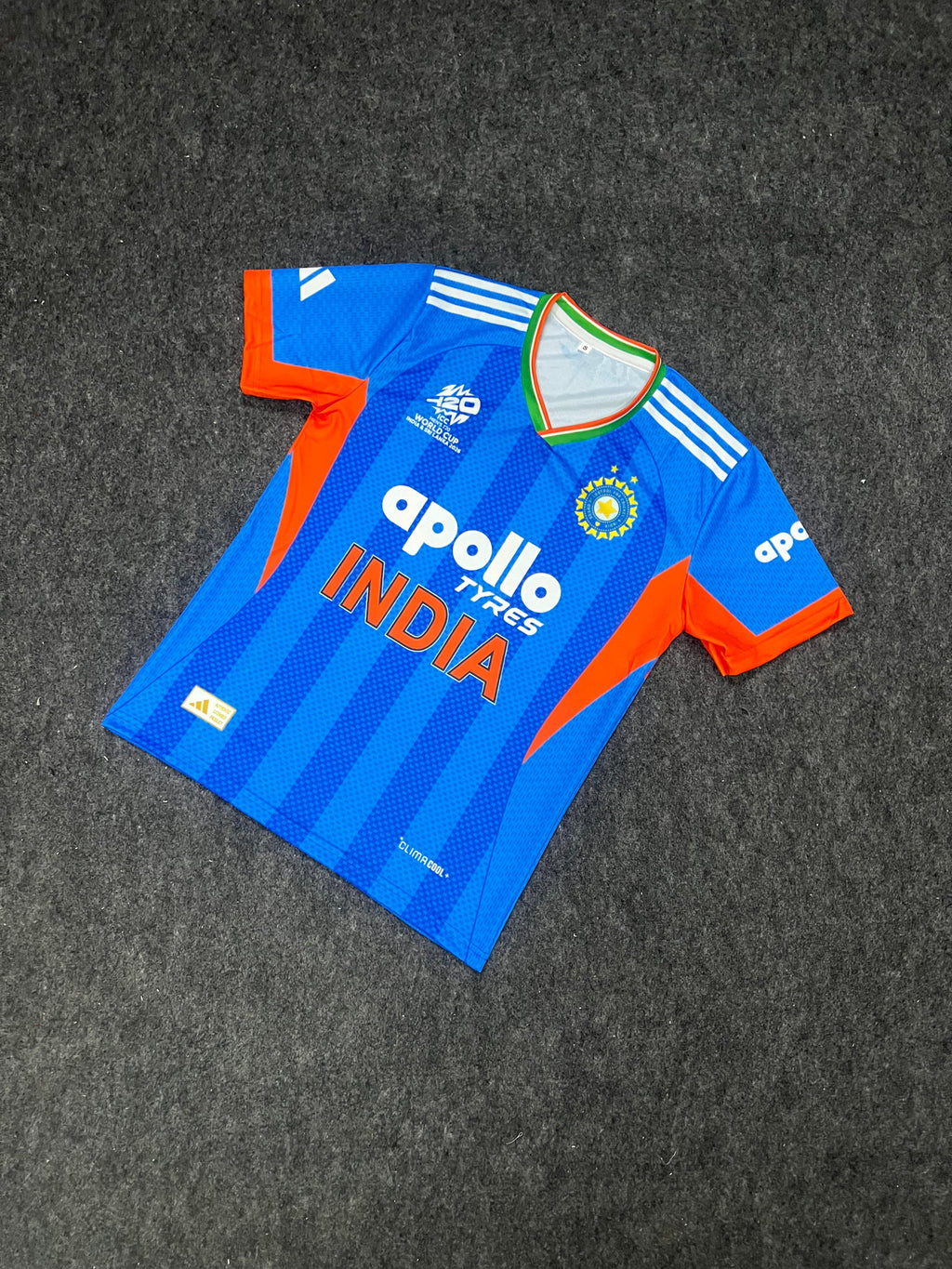 India Blue Cricket Jersey (Custom Name & Number) | Dry-Fit Fan Edition | Unisex