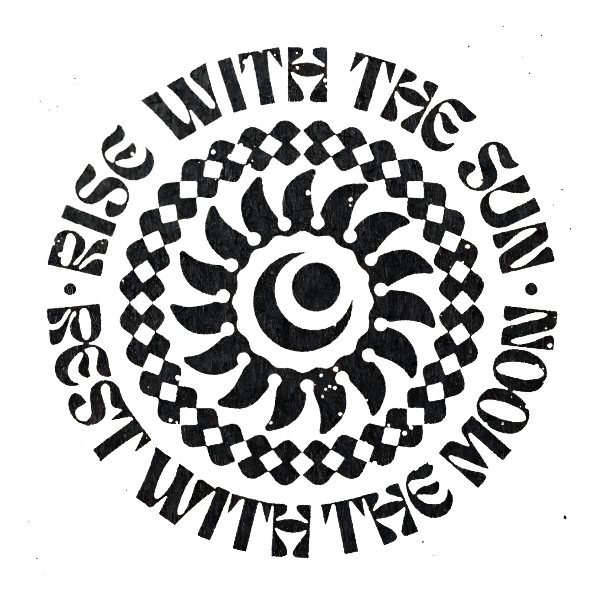 Rise with the Sun – Oversized Unisex Heavyweight Pocket T-Shirt